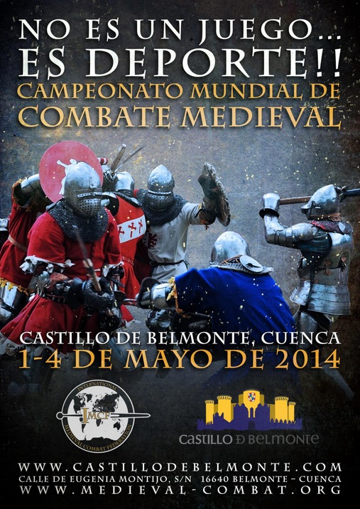 Campeonato Mundial de Combate Medieval en el Castillo de Belmonte - Cuenca
